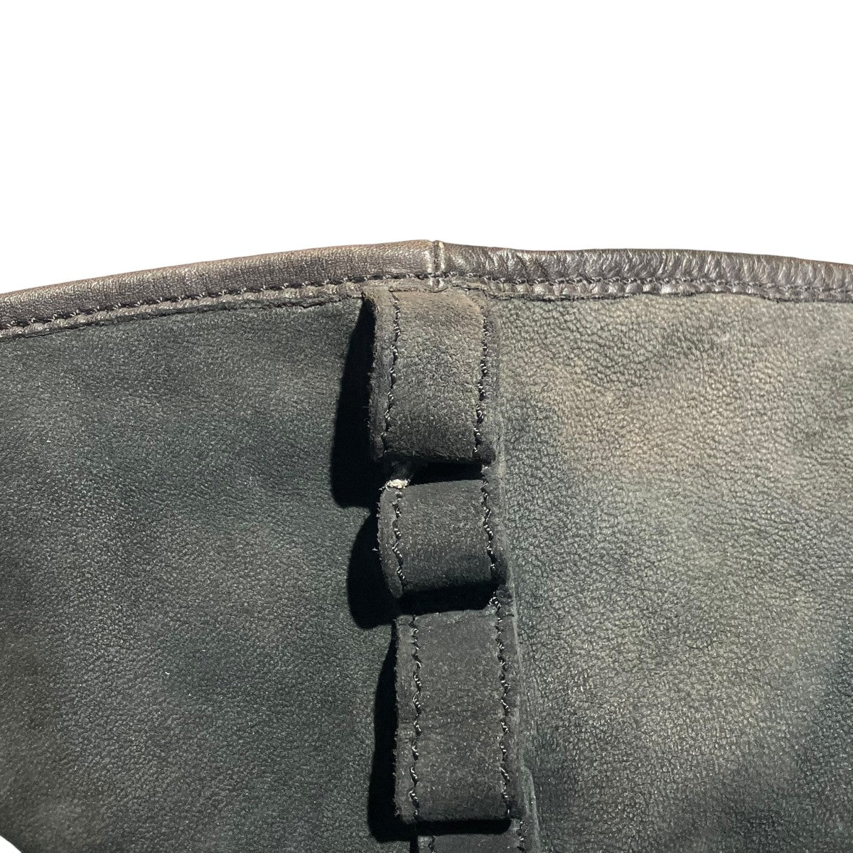 KRIS VAN ASSCHE(クリスヴァンアッシュ) レザーブーツ ブラック サイズ