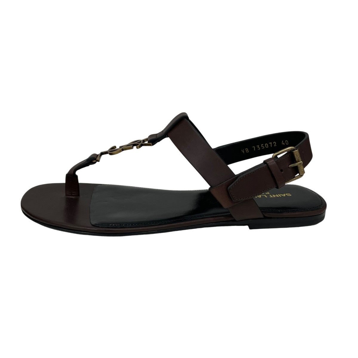 Saint Laurent Paris ストラップサンダルVB 735072 古着・中古-2枚目のアイテム画像