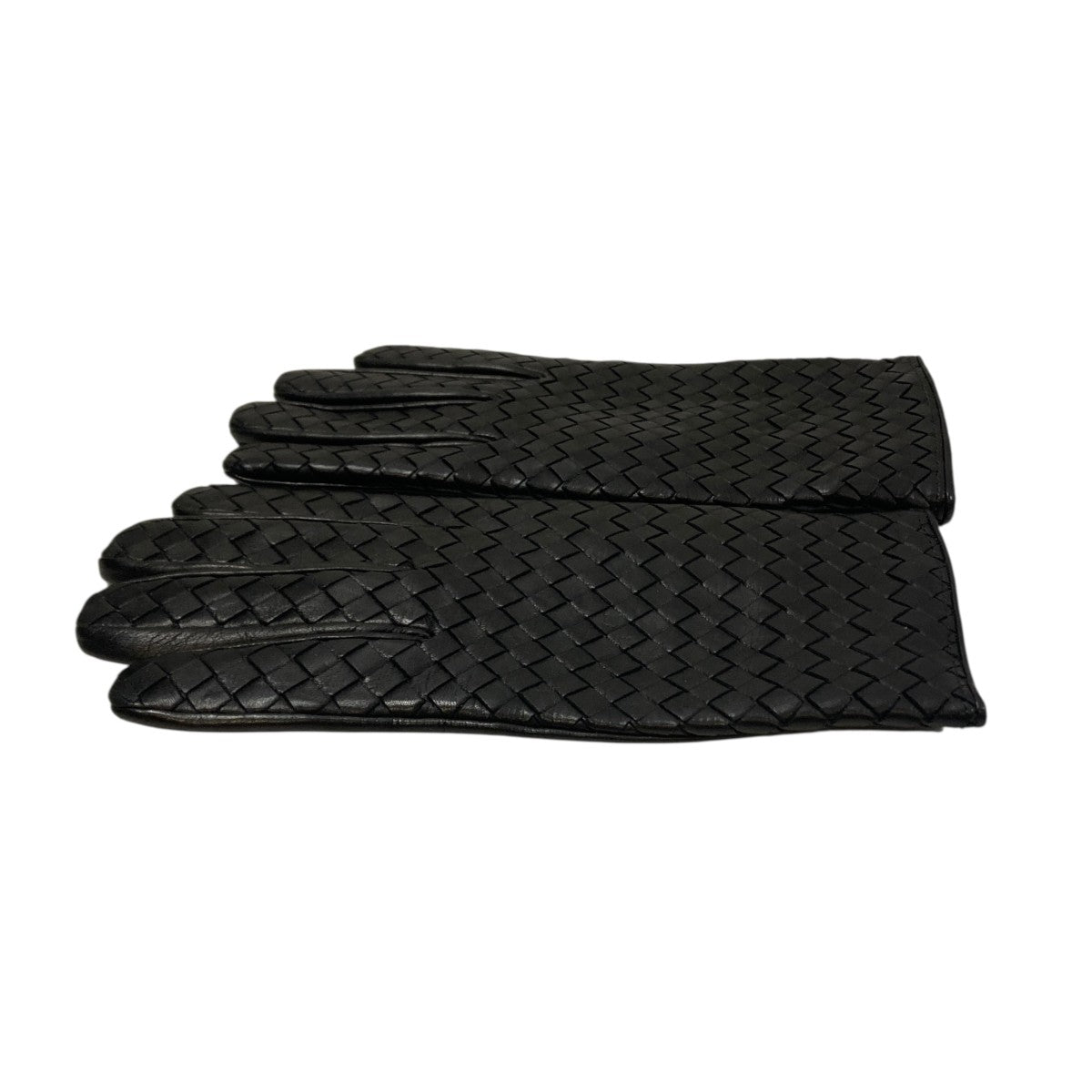 BOTTEGA VENETA イントレチャートレザー グローブレザーグローブ804440V01719 古着・中古-3枚目のアイテム画像