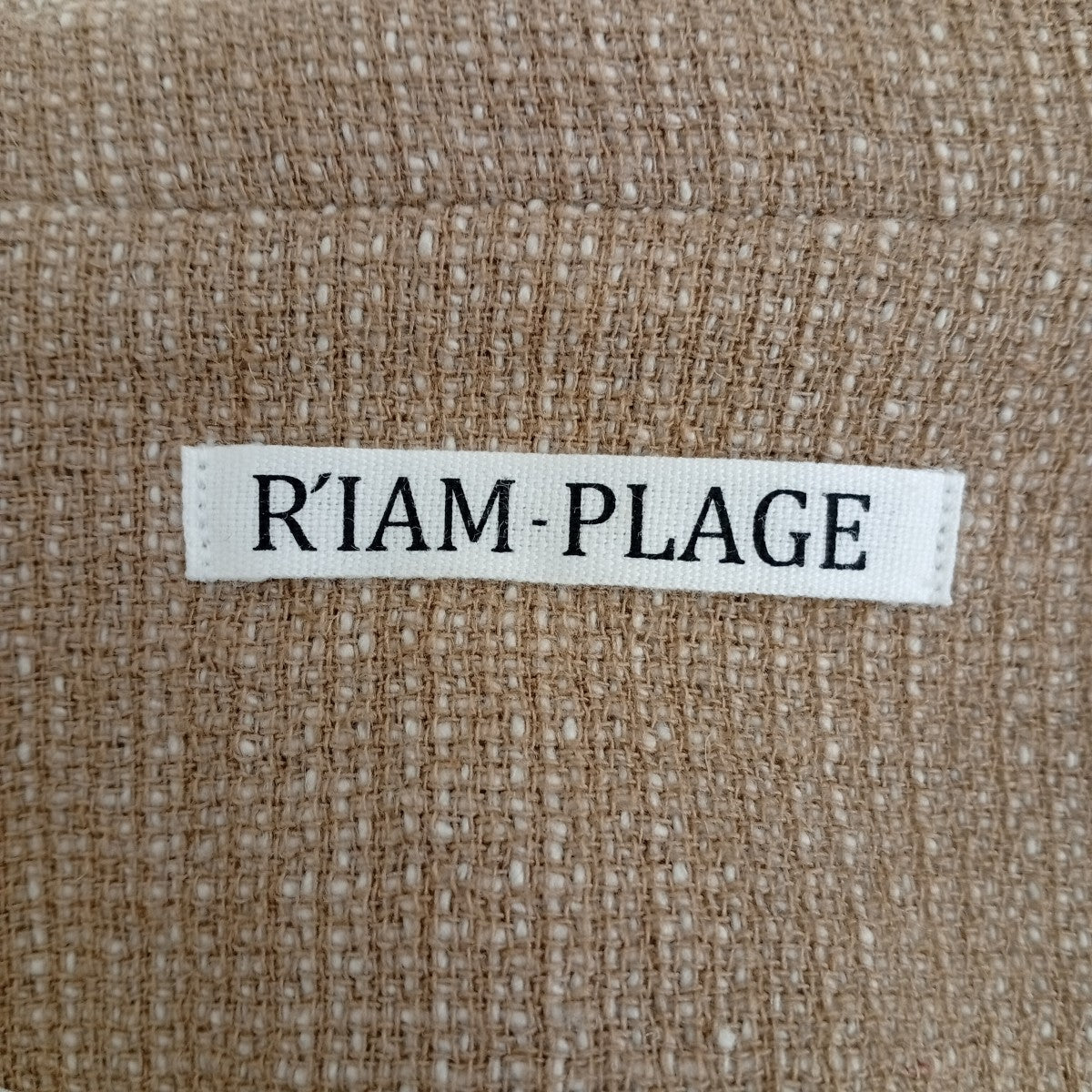 R’IAM Plage ツイードダブルノーカラージャケット21010922608040 古着・中古-5枚目のアイテム画像
