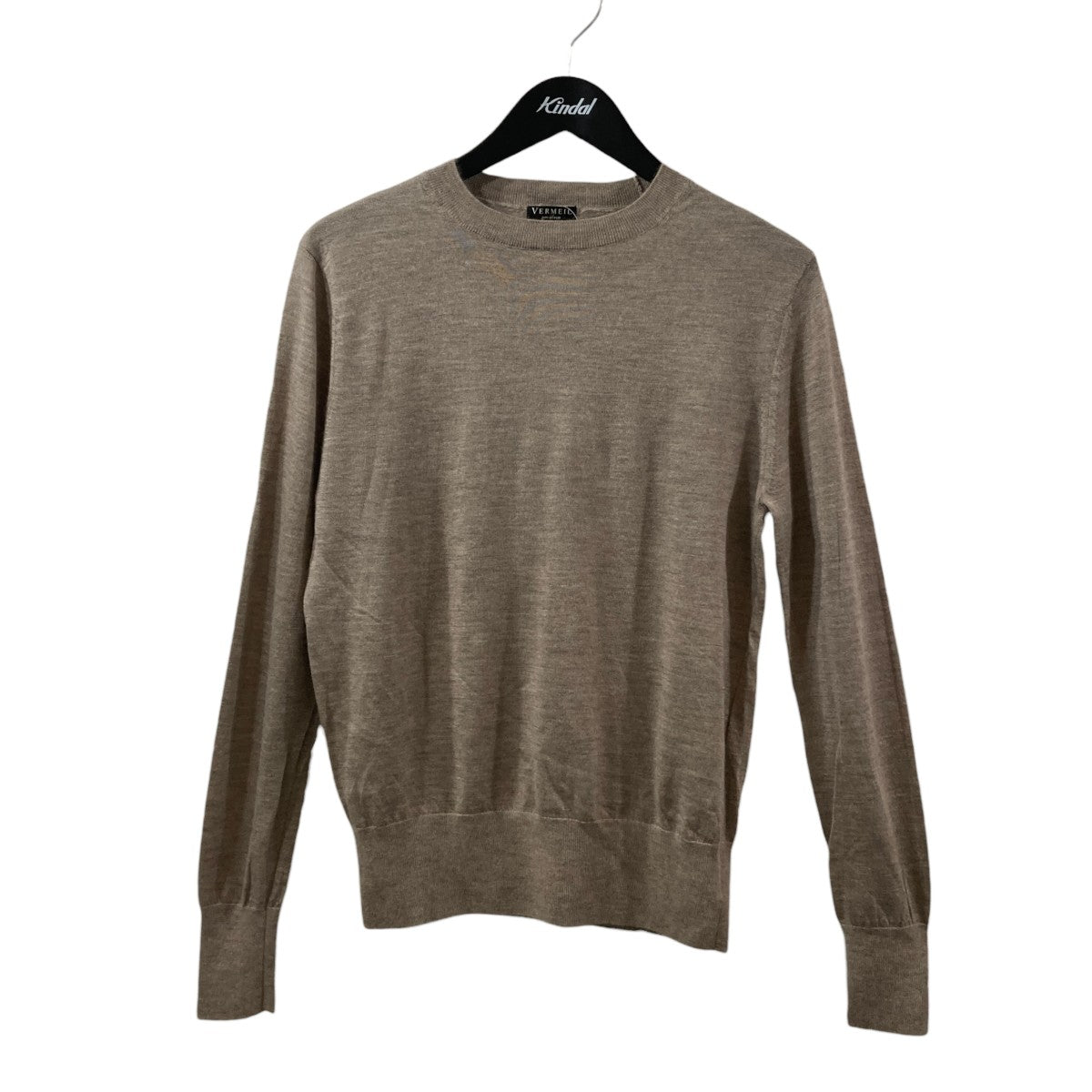 cashmere silk ニット クルーネックプルオーバーニット24080938569030