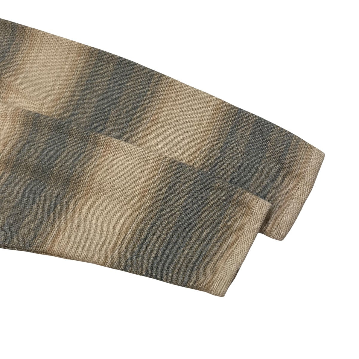 AURALEE 26SSCOTTON SILK GRADIENT STRIPE KNIT BOAT NECK P OニットA26SP02GB 古着・中古-4枚目のアイテム画像