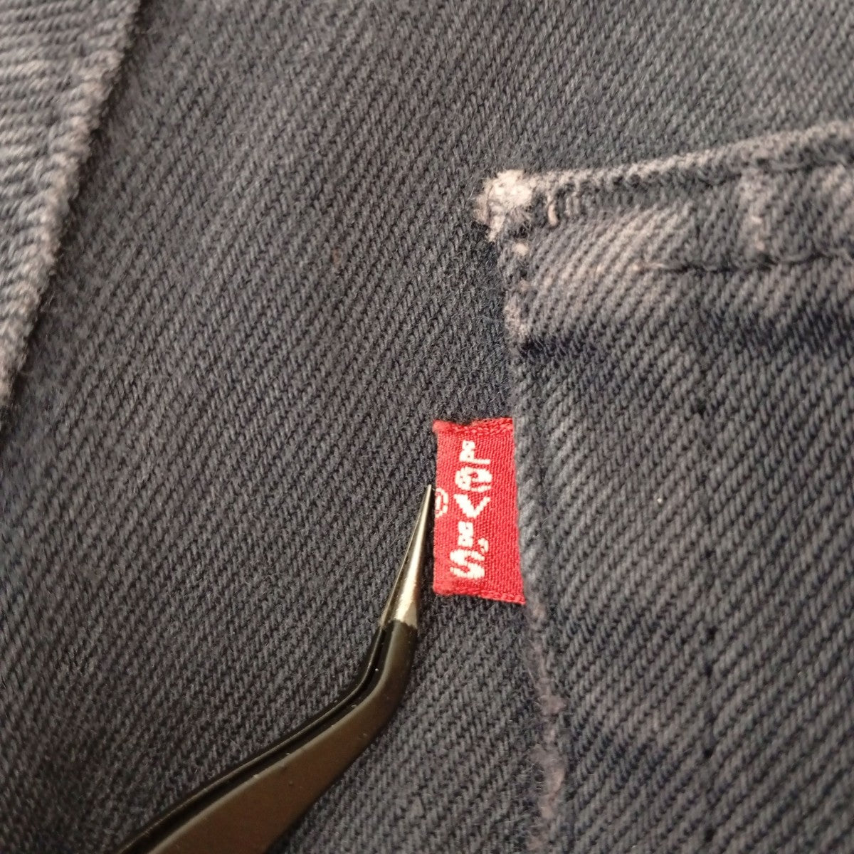 LEVI’S 英国製 ユーロデニムパンツ501-0163 古着・中古-6枚目のアイテム画像