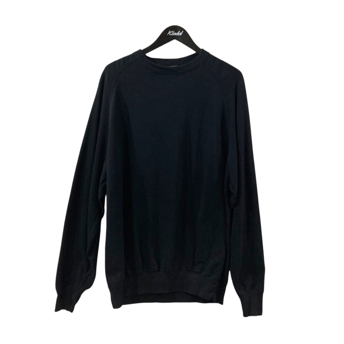 LWコットン裏毛 クルーネックロングスリーブTシャツD01-05017