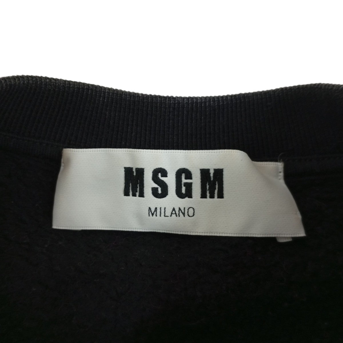 MSGM ロゴクルーネックスウェットトレーナー2741MDM172 古着・中古-3枚目のアイテム画像