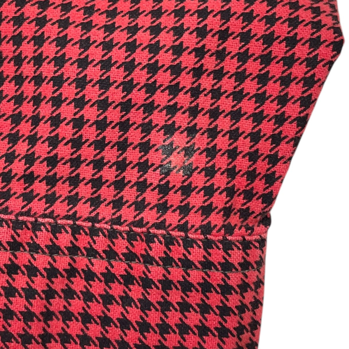 千鳥格子柄オープンカラー長袖シャツ Monterey Houndstooth Check Camp Shirt モントレー ハウンドトゥースチェック キャンプシャツ