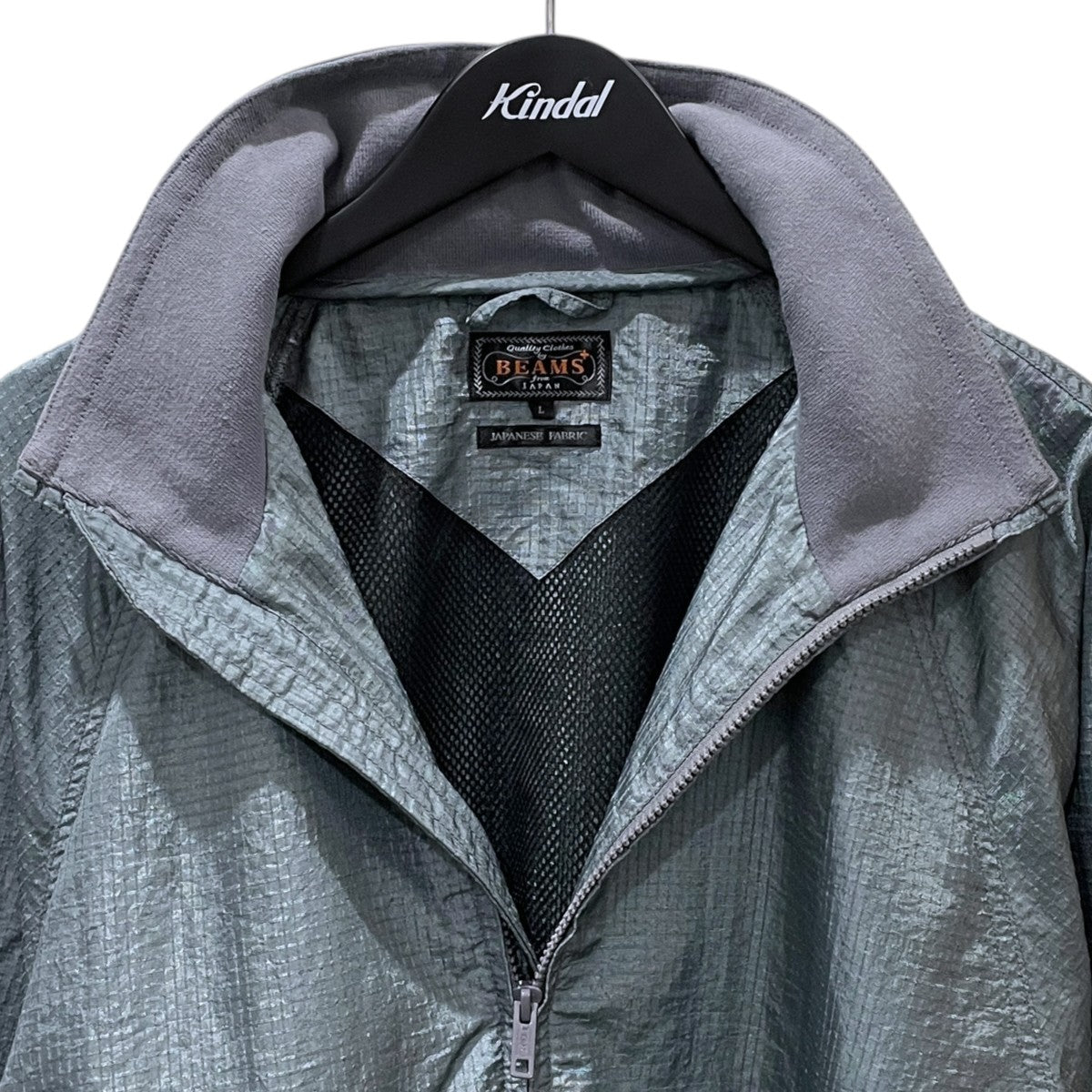 25SS ジップアップナイロンジャケット MIL Athletic Jacket Nylon Ripstop ミルアスレチックジャケット ナイロンリップストップ 38-18-0636-791