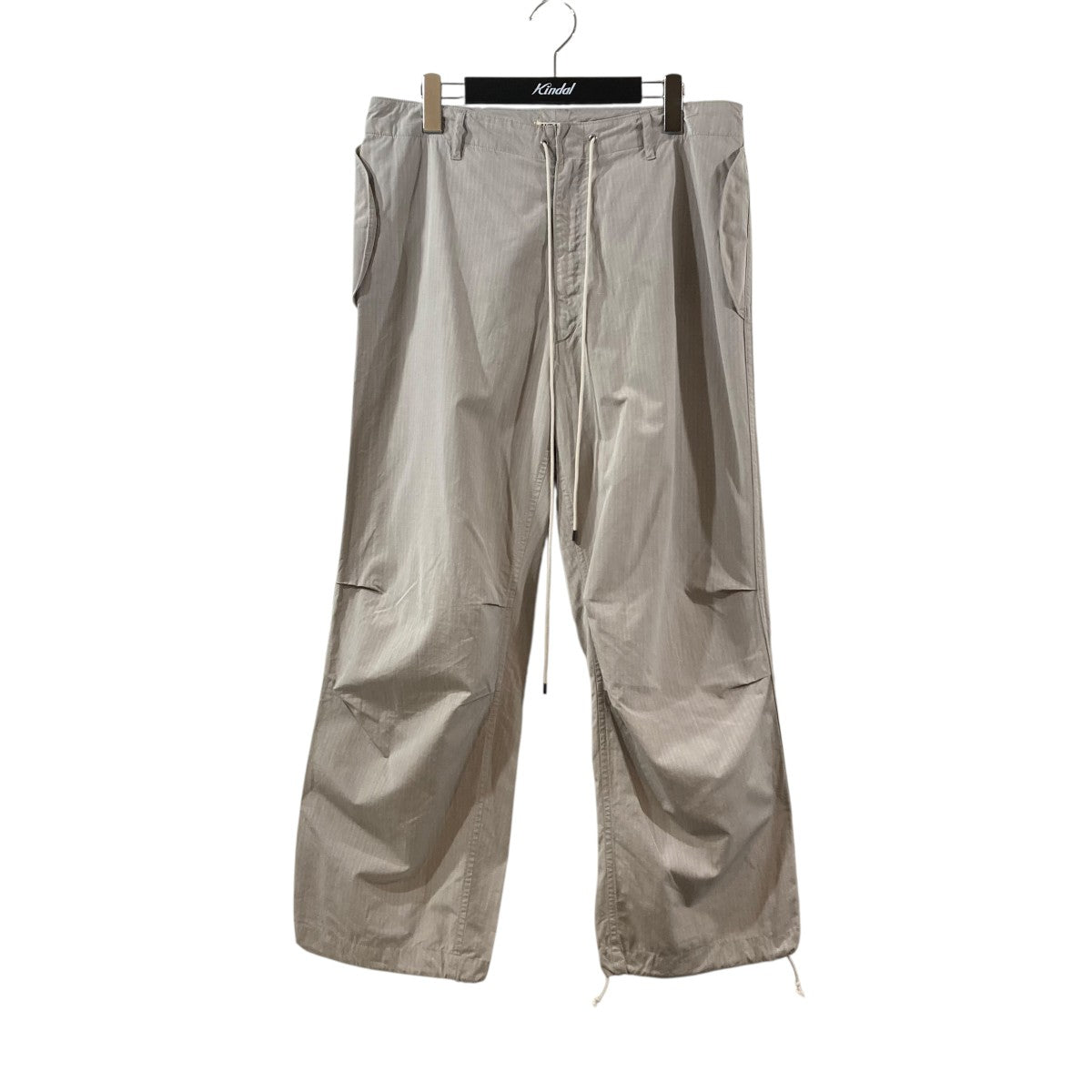 WASHED FINX RIPSTOP CHAMBRAY FIELD PANTSイージーパンツA21SP04FL