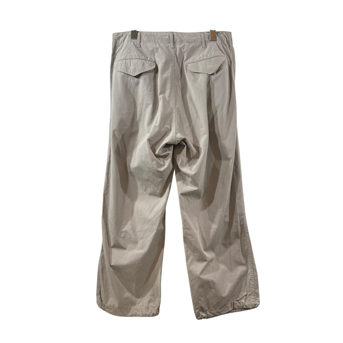 WASHED FINX RIPSTOP CHAMBRAY FIELD PANTSイージーパンツA21SP04FL