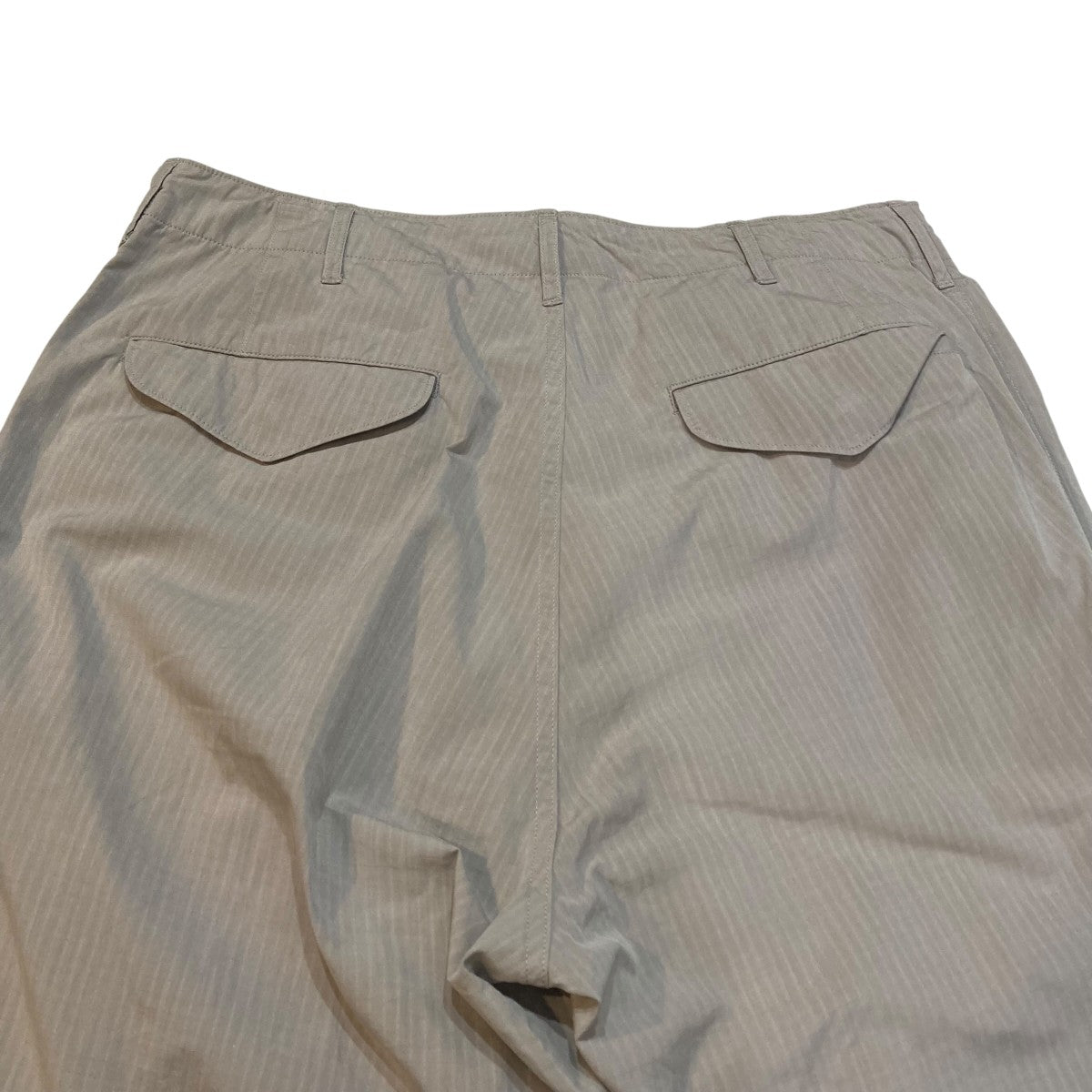 WASHED FINX RIPSTOP CHAMBRAY FIELD PANTSイージーパンツA21SP04FL