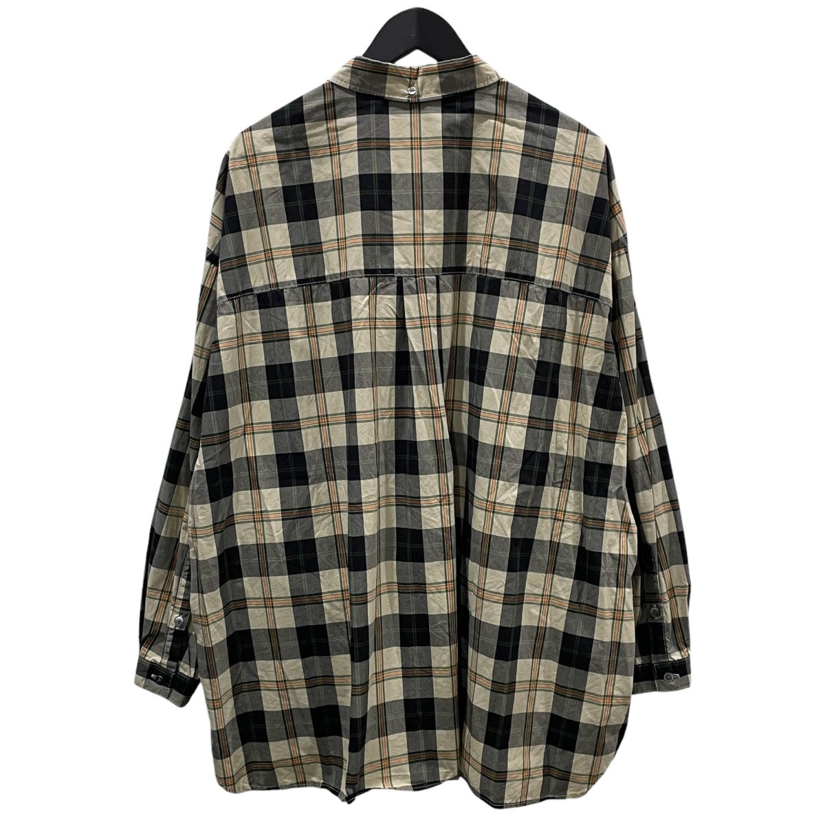 21SS マドラスチェック柄長袖ボタンダウンシャツ UTILITY MADRAS B．D SHIRT ユーティリティ マドラス ボタンダウンシャツ FSW-21-SH_05