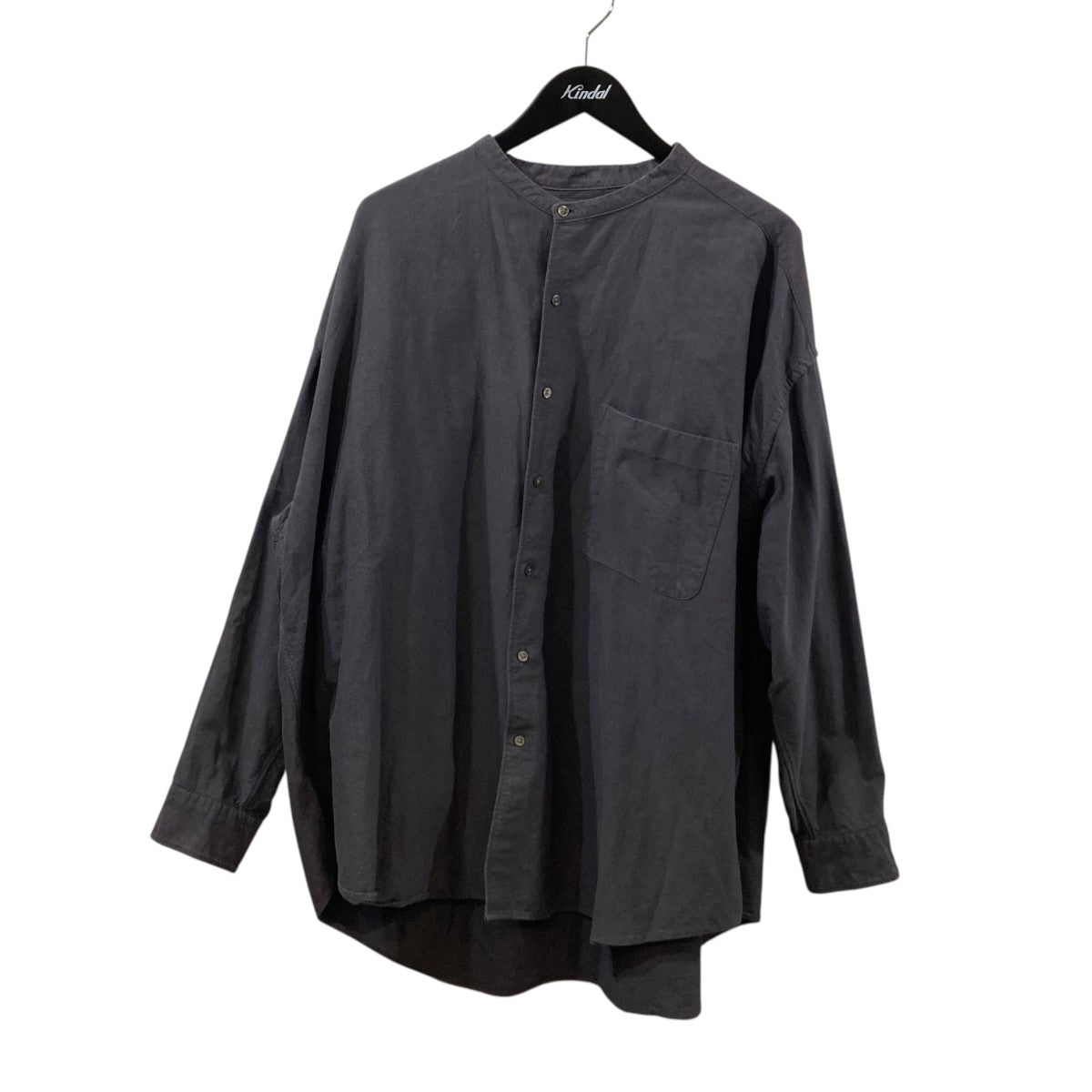 Oxford Oversized Band Collar ShirtバンドカラーシャツGM201-50111B