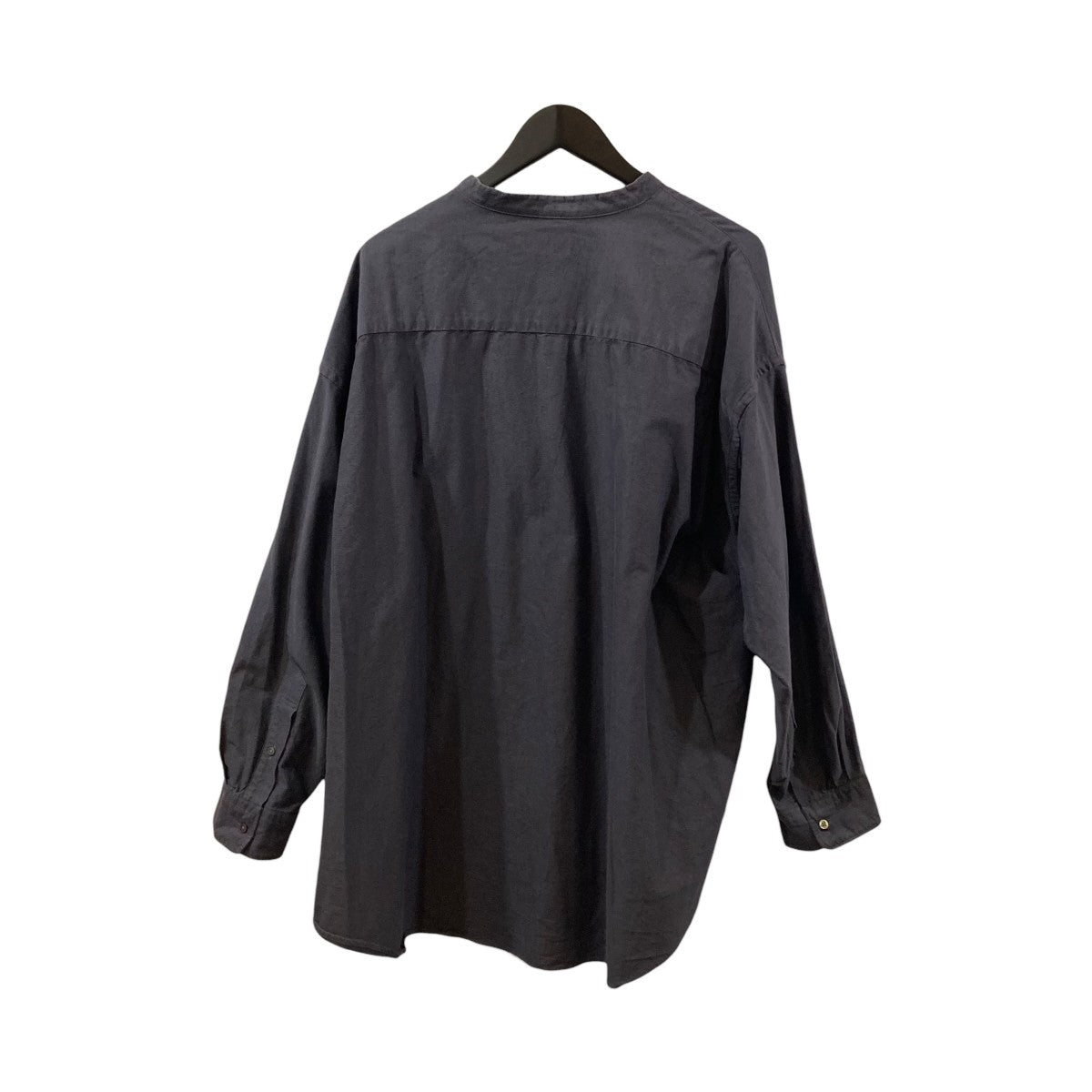 Oxford Oversized Band Collar ShirtバンドカラーシャツGM201-50111B