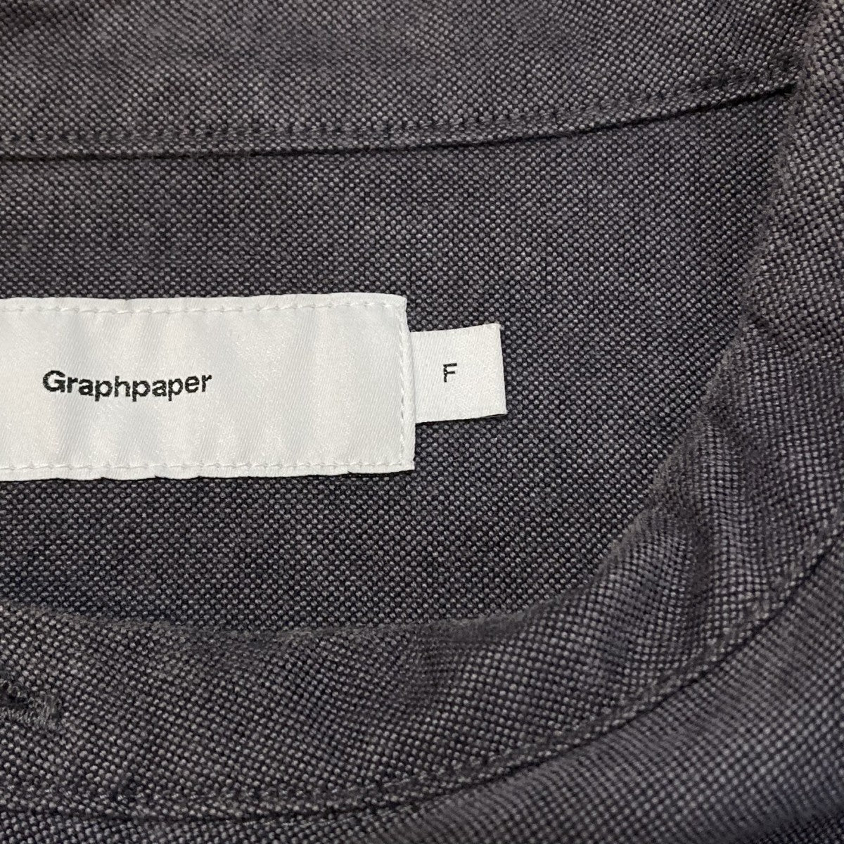 Oxford Oversized Band Collar ShirtバンドカラーシャツGM201-50111B