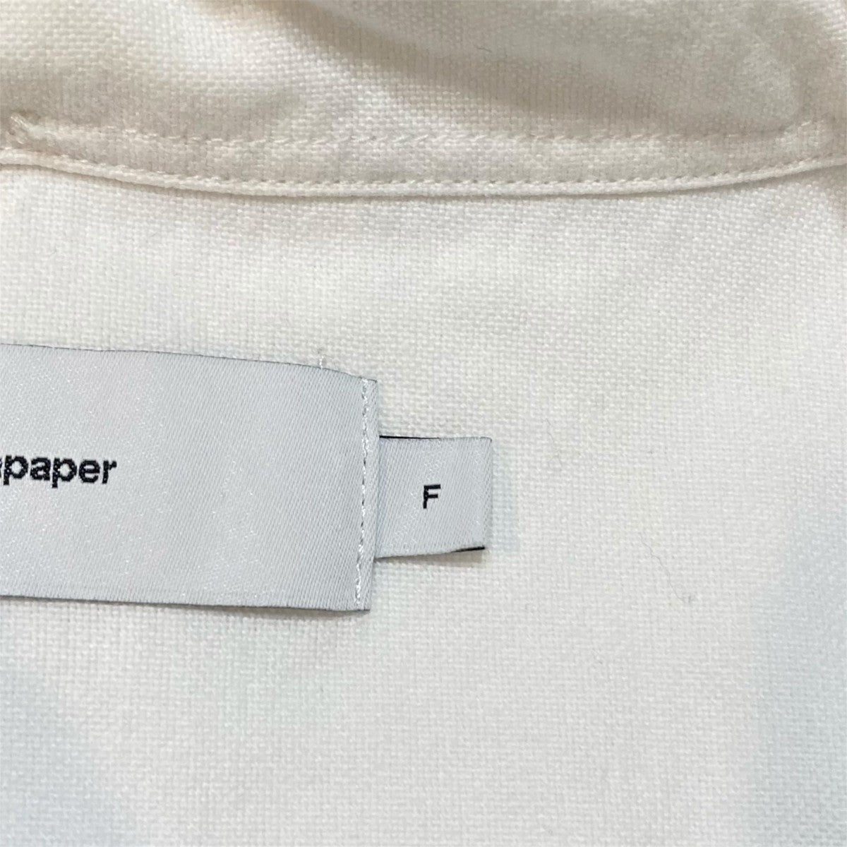 Graphpaper Oxford Oversized S S B．D Shirtオーバーサイズボタンダウン半袖シャツGM211-50623B 古着・中古-5枚目のアイテム画像