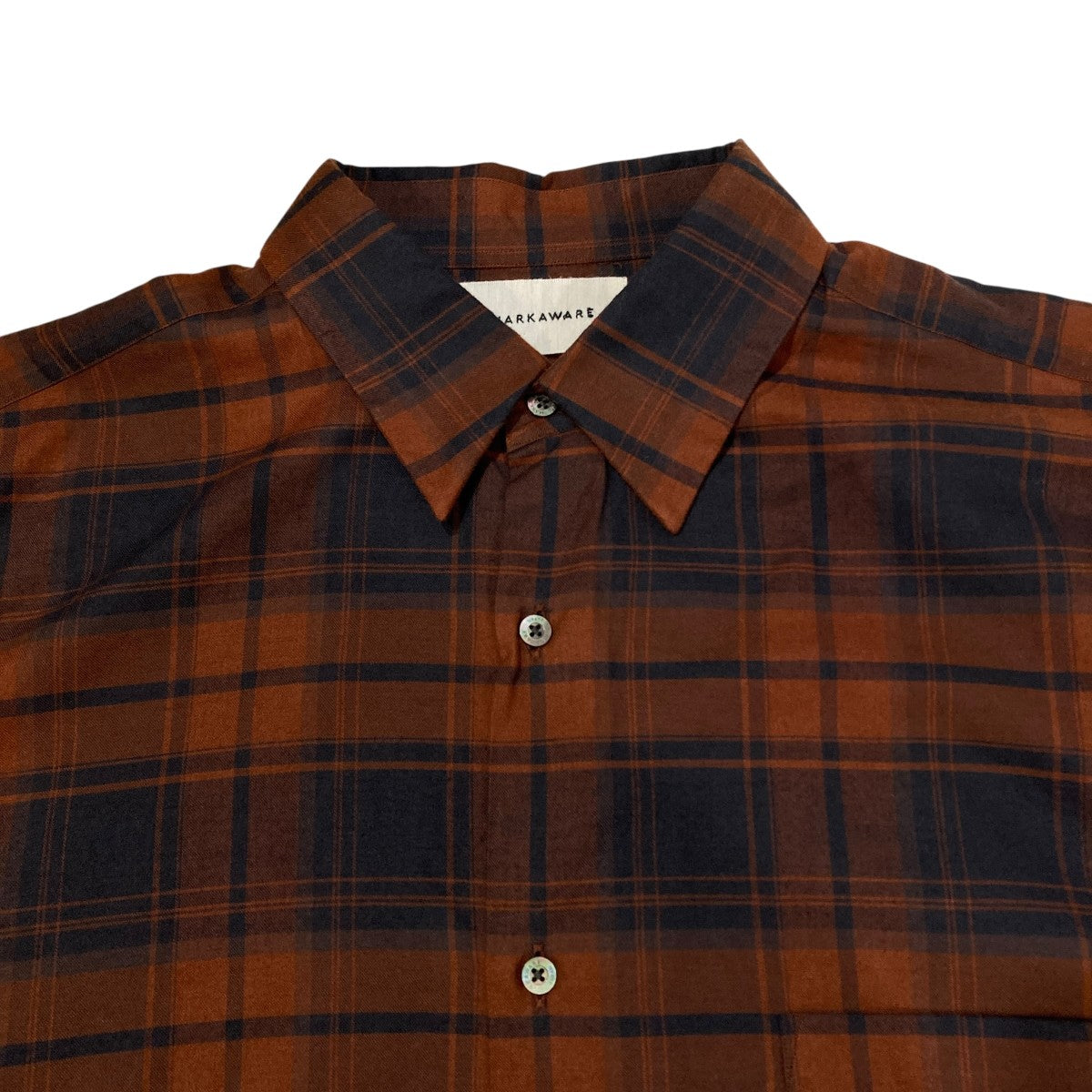 COMFORT FIT SHIRT SOKTAS CHECK VIYELLAチェック柄チェックシャツA21C-02SH11C