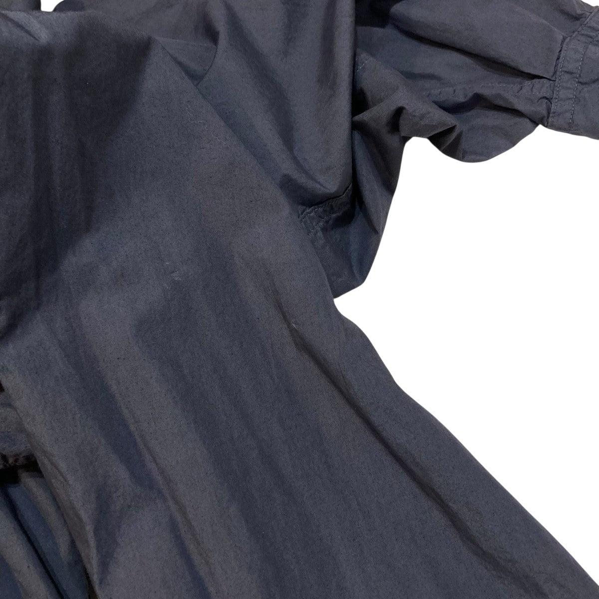 Graphpaper Garment Dyed Suvin Typewriter Oversized Hooded Shirt長袖シャツGM233-50073 古着・中古-6枚目のアイテム画像