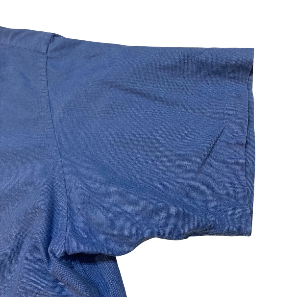 Graphpaper Oxford S S Oversized Band Collar Shirt半袖シャツGM232-50024B 古着・中古-4枚目のアイテム画像