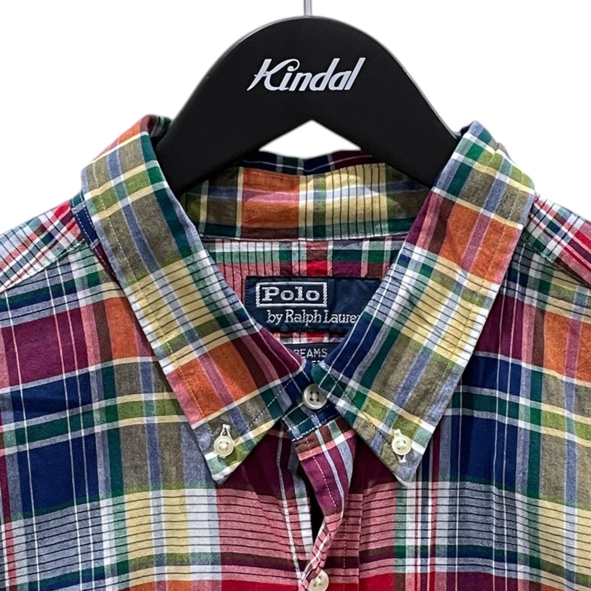 23SS マドラスチェック柄ビッグシルエットシャツ Short Sleeve Shirt ショートスリーブシャツ BIG FIT ビッグフィット 11-01-0209-770