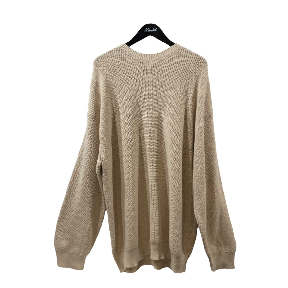 Suvin Loose Rib Crew Neck KnitニットGM221-80143B