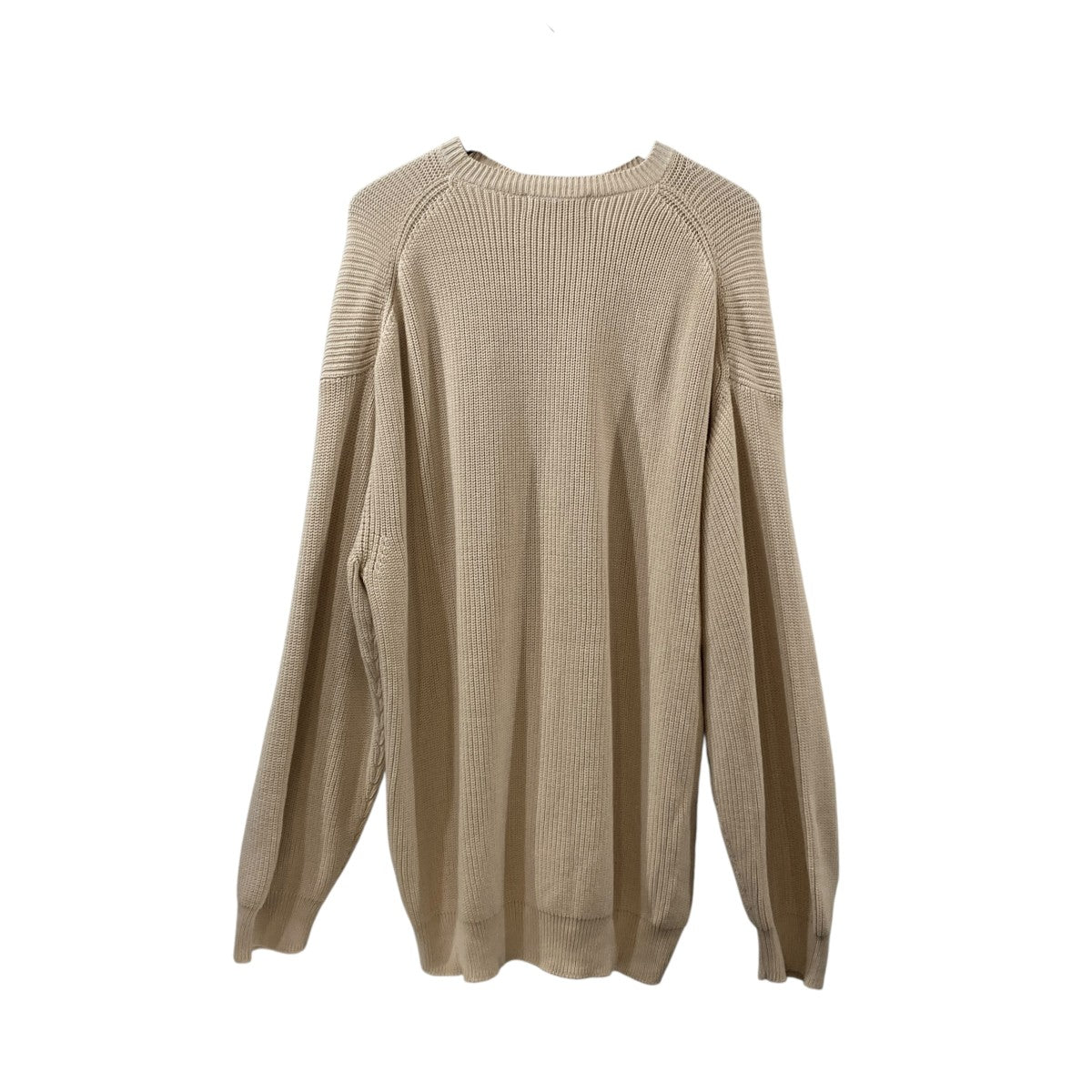 Suvin Loose Rib Crew Neck KnitニットGM221-80143B