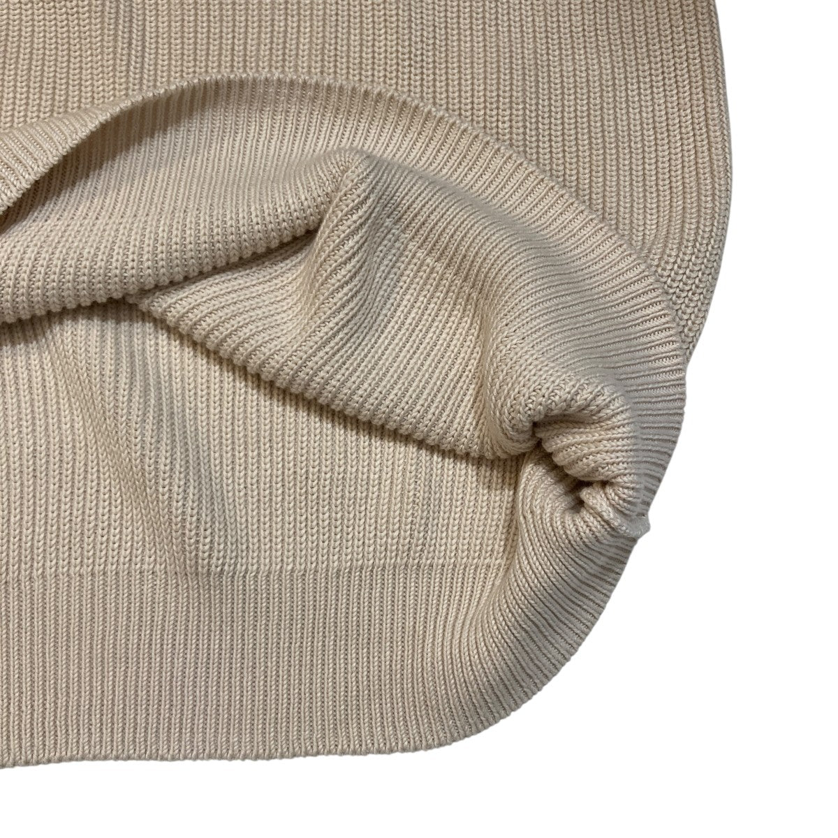 Suvin Loose Rib Crew Neck KnitニットGM221-80143B