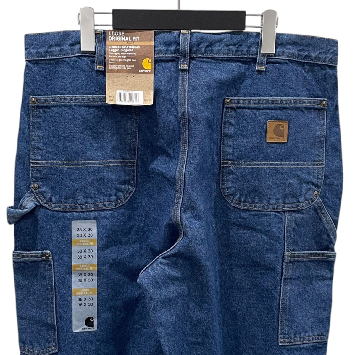 ダブルニー デニムペインターパンツ Washed Logger Double-Front Dungaree ウォッシュド ロガー ダブルフロント ダンガリー B73