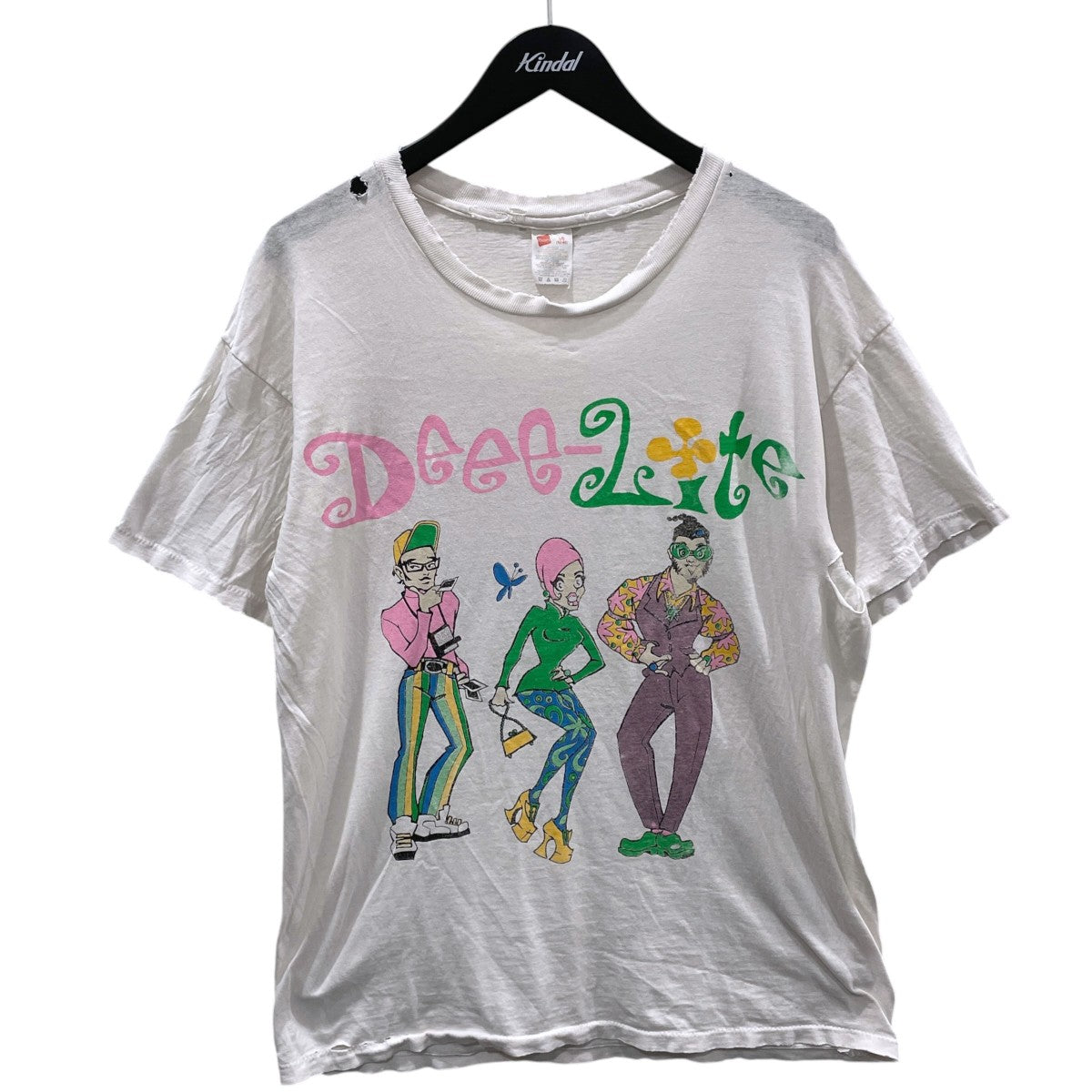 80s プリントTシャツ Deee-Lite ディー・ライト
