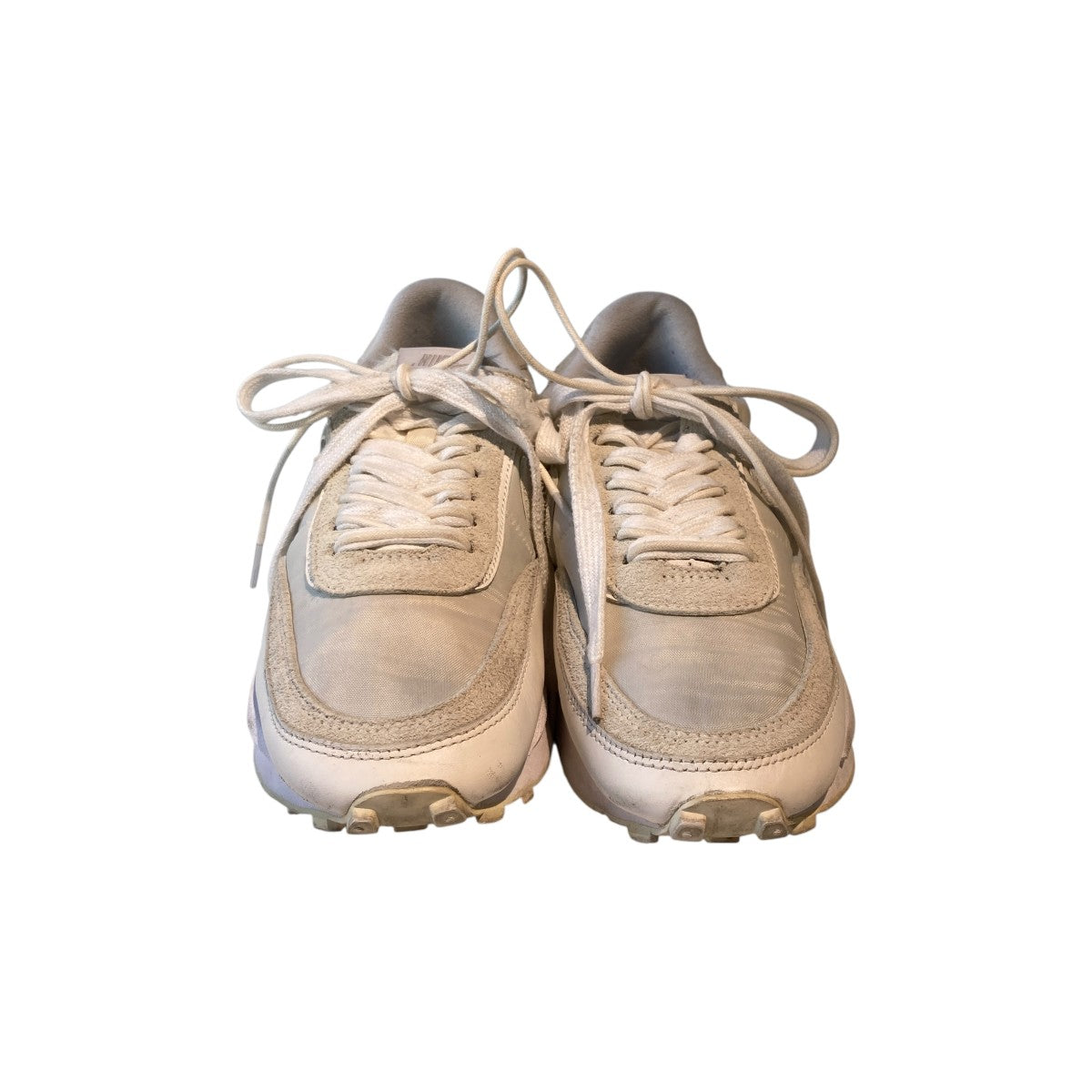 NIKE×sacai LDV Waffle Triple WhiteスニーカーBV0073-101 古着・中古-3枚目のアイテム画像