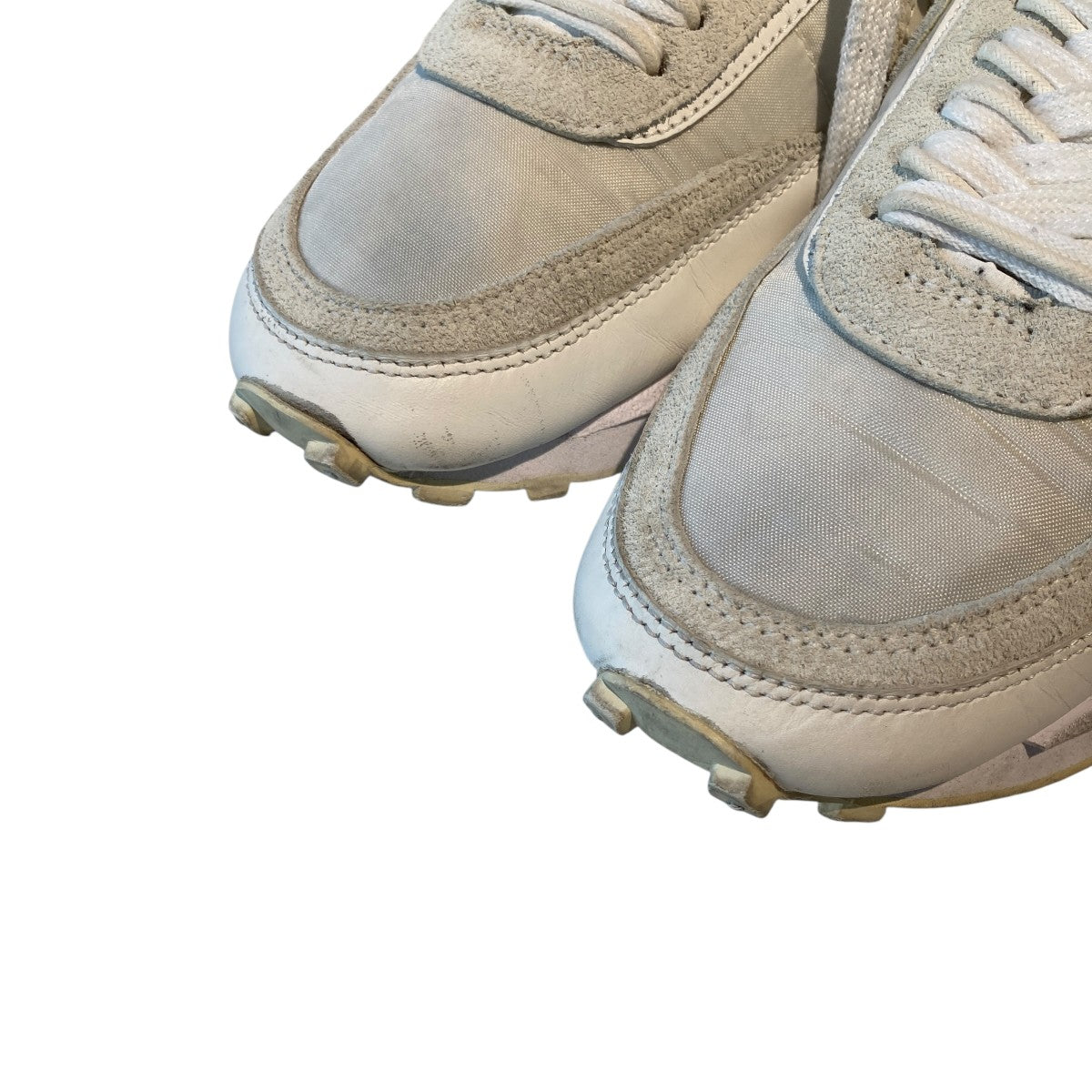 NIKE×sacai LDV Waffle Triple WhiteスニーカーBV0073-101 古着・中古-7枚目のアイテム画像