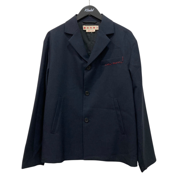 MARNI(マルニ) テーラードジャケットGUMU0067S2 GUMU0067S2 ネイビー