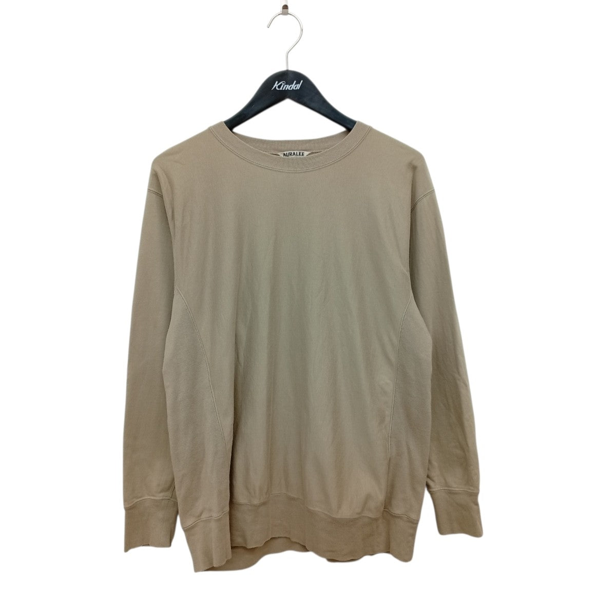 AURALEE SUPER HIGH GAUGE SWEAT P OロングスリーブTシャツA8AP04SU