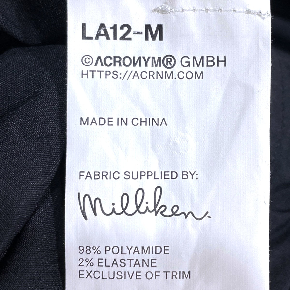 25SS ナイロンストレッチシャツジャケット NYLON STRETCH SHIRT JACKET LA12-M