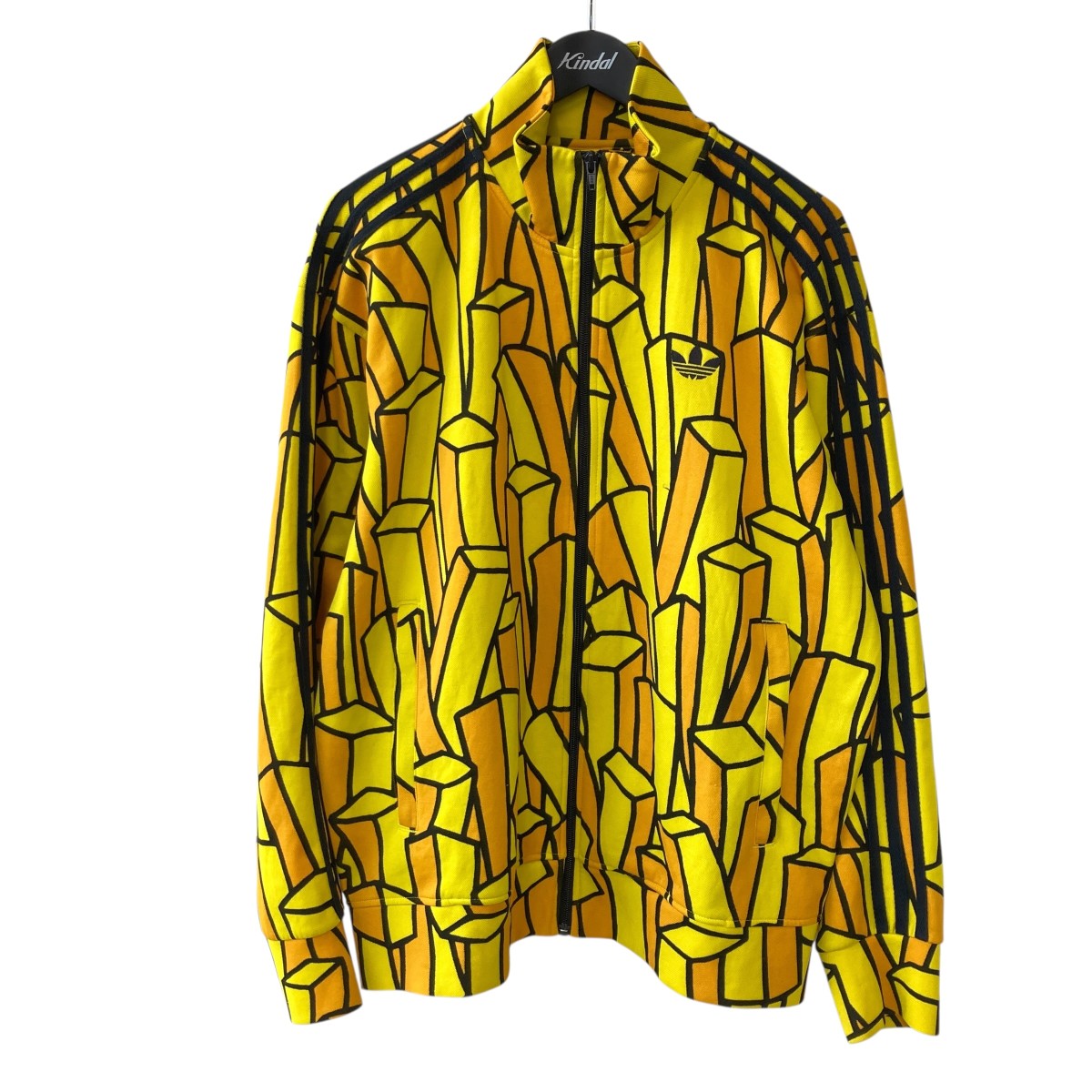 adidas×JEREMY SCOTT 総柄トラックジャケットO27169 古着・中古-1枚目のアイテム画像