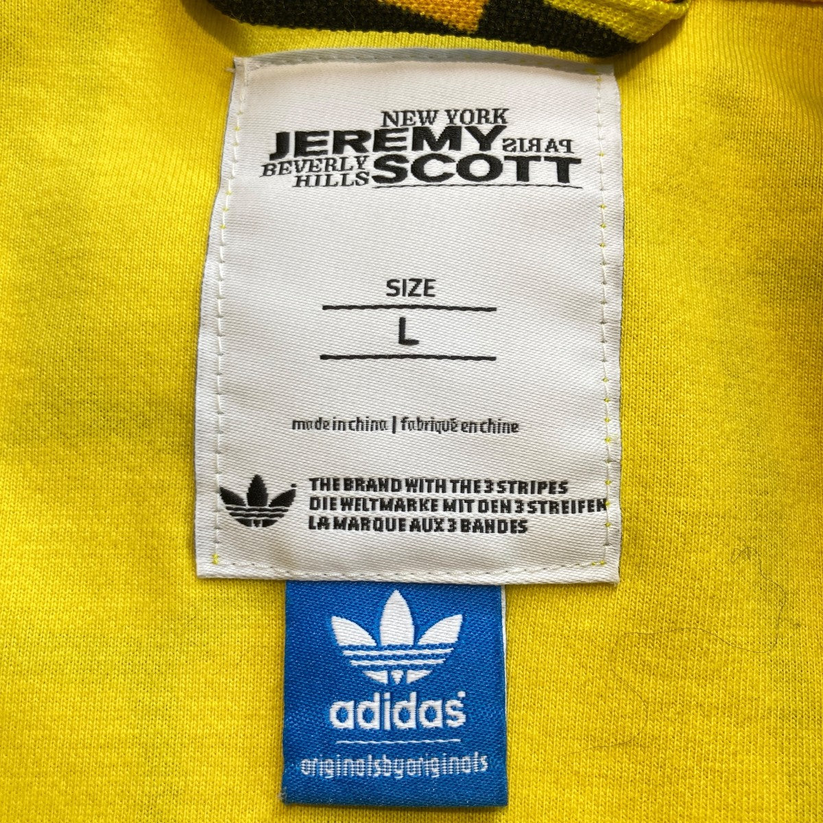 adidas×JEREMY SCOTT 総柄トラックジャケットO27169 古着・中古-4枚目のアイテム画像