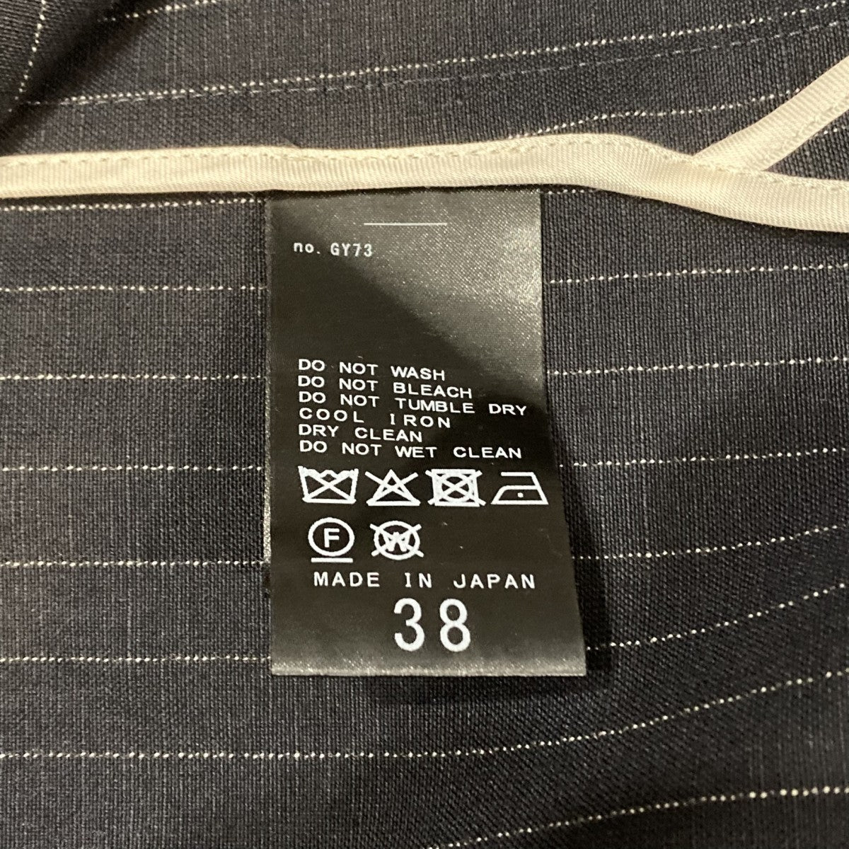 ストライプジャケット25-010-922-8090-1-0
