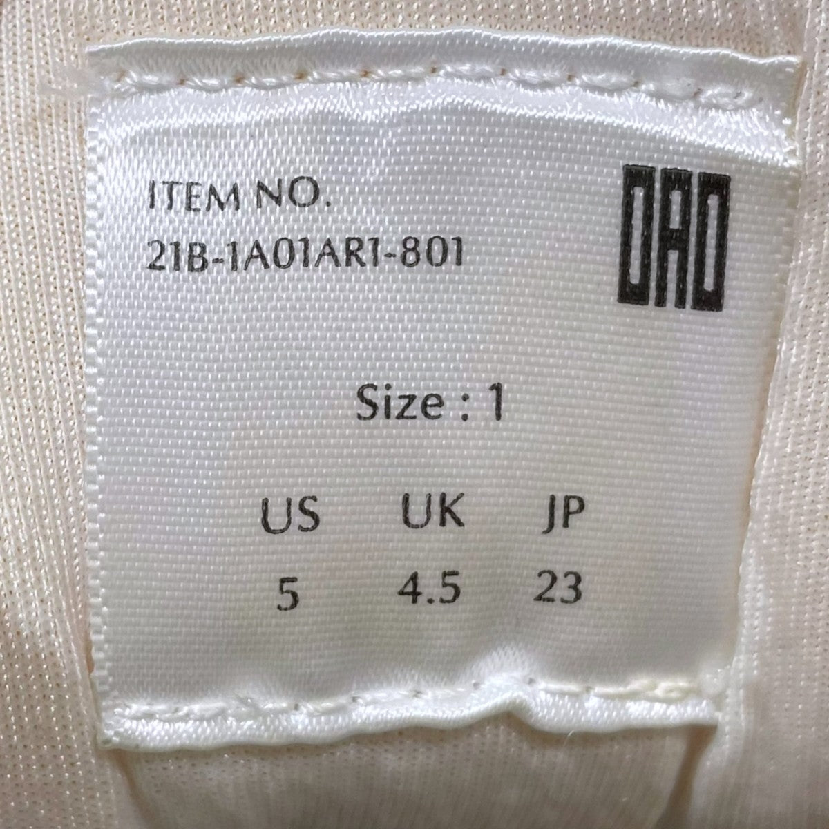 スニーカー THE CURVE 1 ザ カーブワン 21B-1A01AR1-801