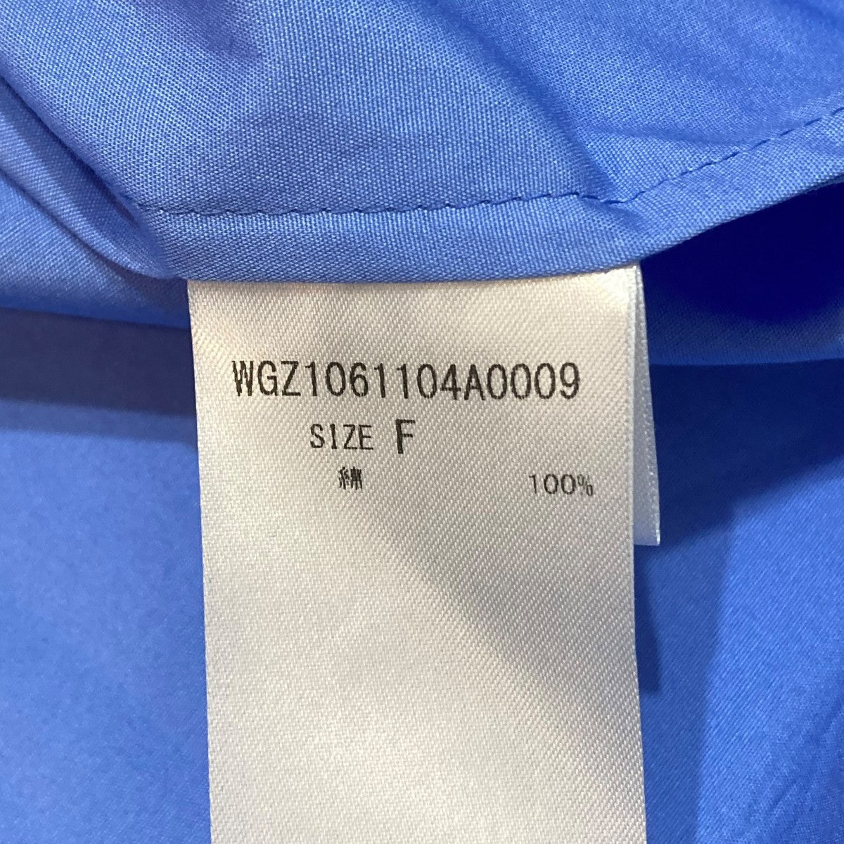 Whim Gazette シャツワンピースWGZ1061104A0009 古着・中古-6枚目のアイテム画像
