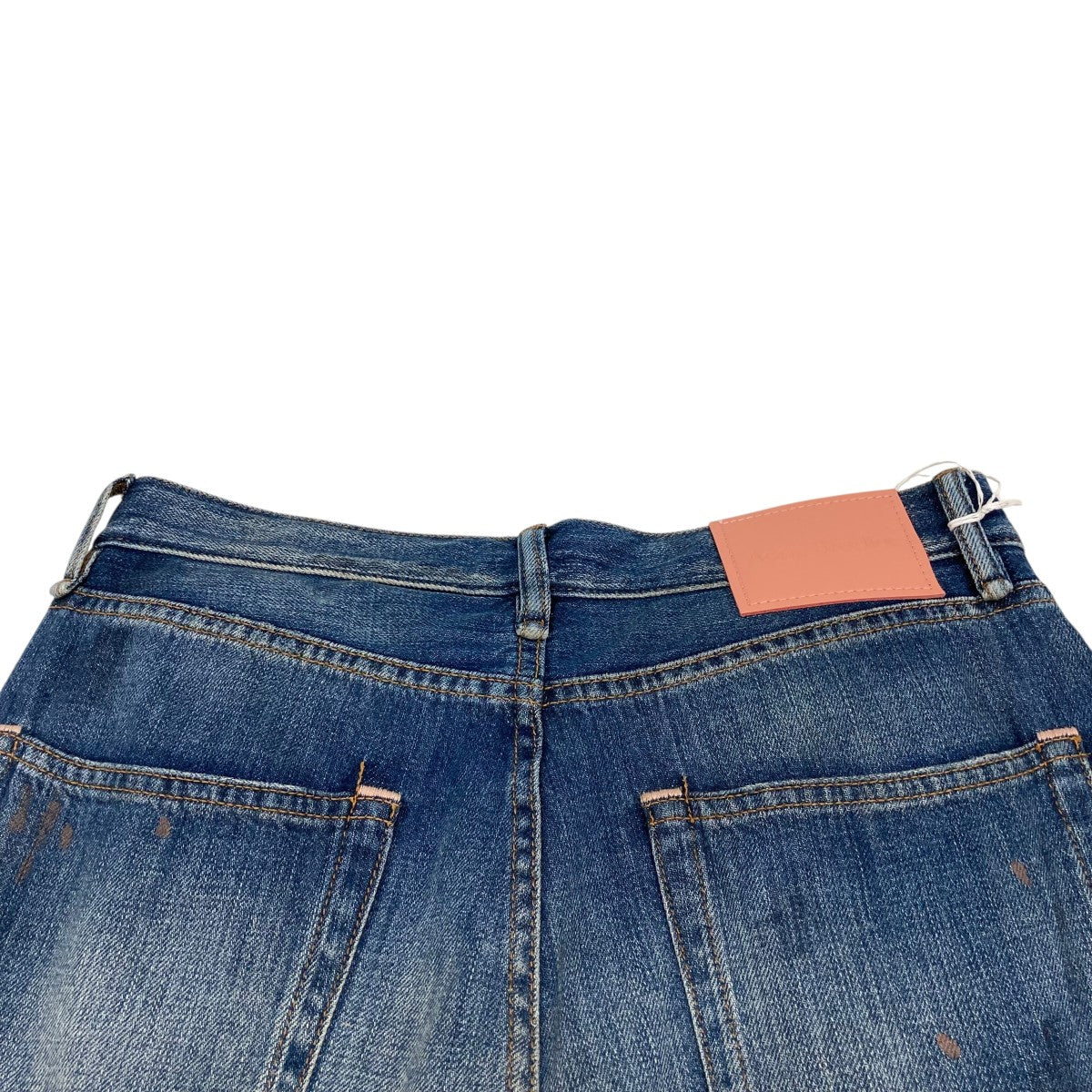 ACNE STUDIOS 1981 U MID BLUE TRAFALGARデニムパンツC00114 古着・中古-4枚目のアイテム画像