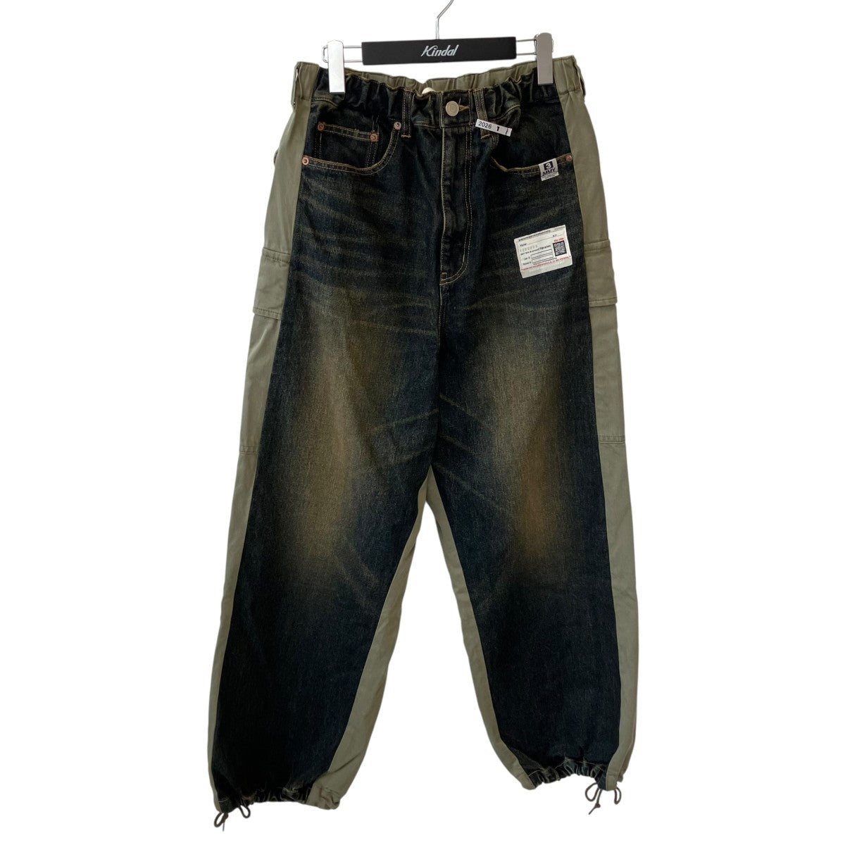 Front Back Combined Denim PantsデニムパンツA16PT022