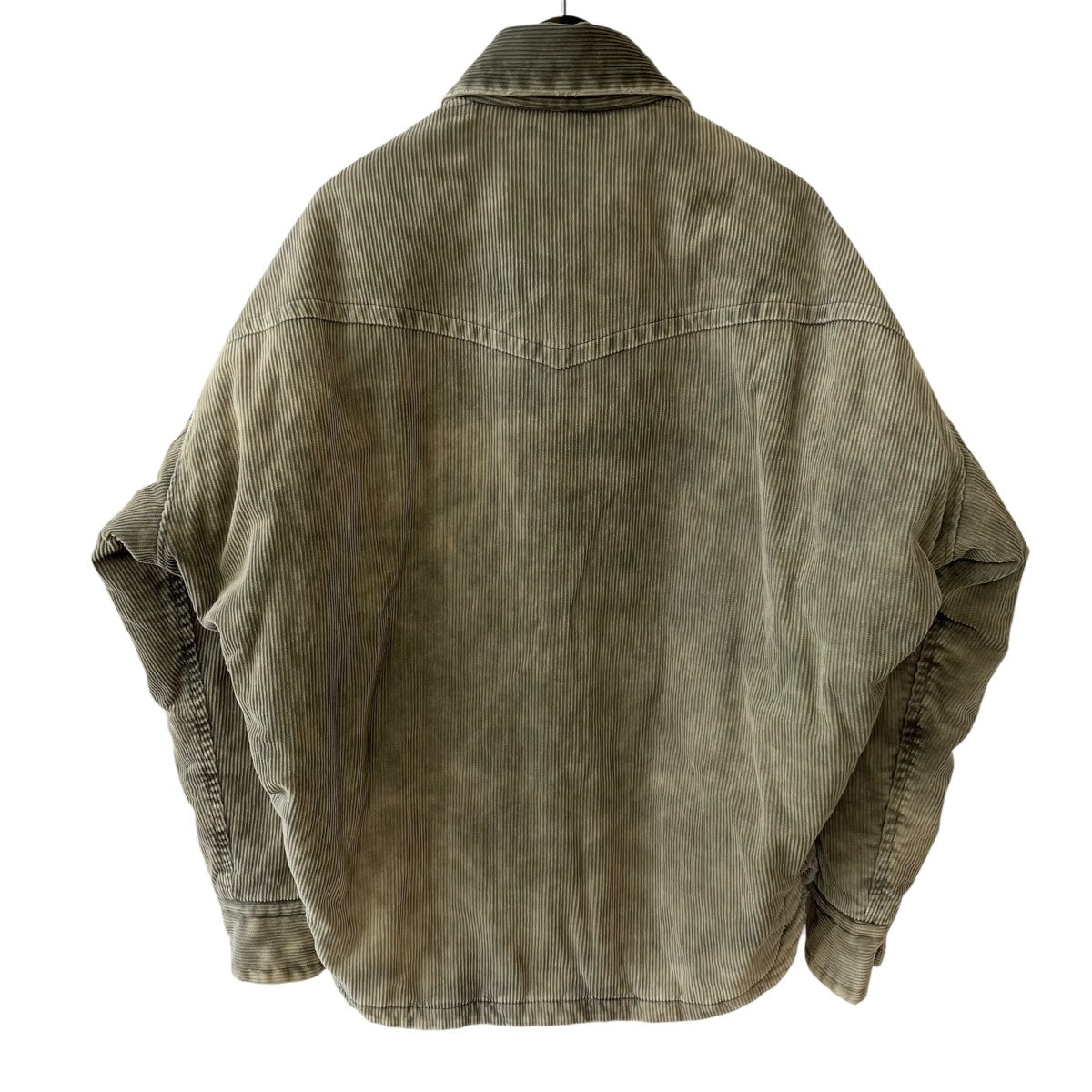 Maison MIHARA YASUHIRO Distressed Corduroy Puffer ShirtコーデュロイジャケットA15SH035 古着・中古-3枚目のアイテム画像
