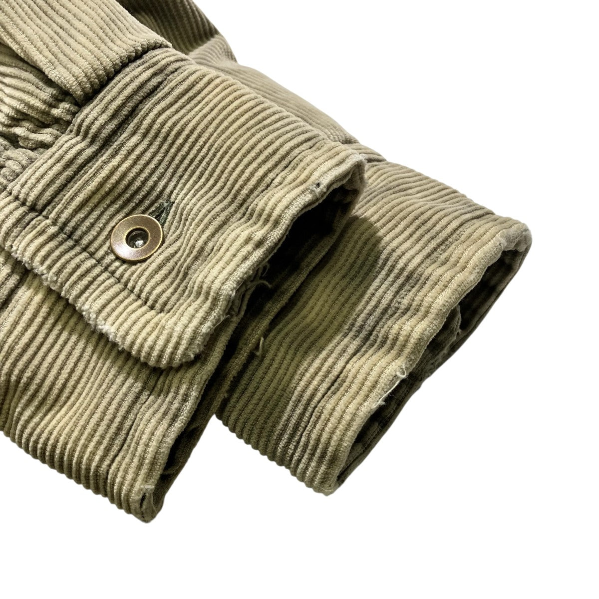 Maison MIHARA YASUHIRO Distressed Corduroy Puffer ShirtコーデュロイジャケットA15SH035 古着・中古-5枚目のアイテム画像