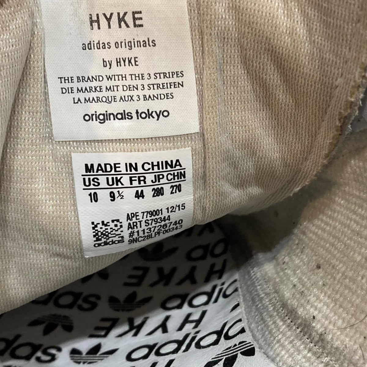adidas×HYKE スニーカーAOH-001 CF 古着・中古-10枚目のアイテム画像