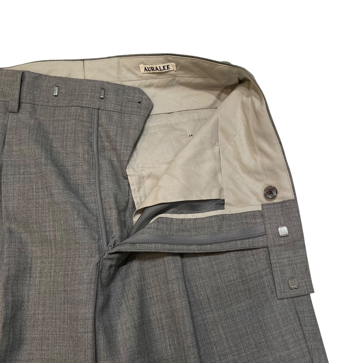 AURALEE(オーラリー) SUPER FINE TROPICAL WOOL SLACKS ウール