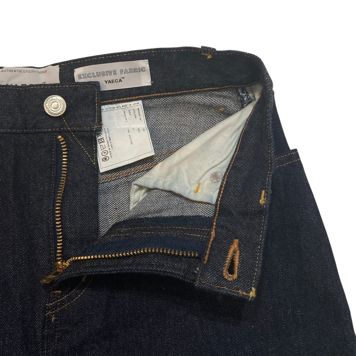 YAECA(ヤエカ) DENIM PANTS SLIMデニムパンツ17-13W 17-13W インディゴ