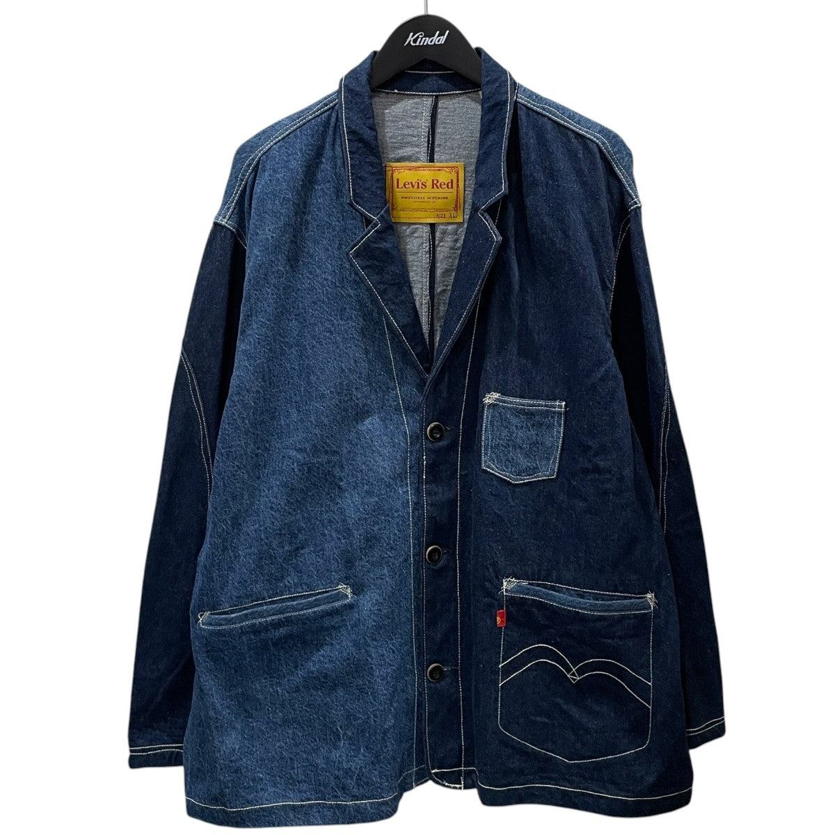 21AW デニムカバーオール DENIM SACK COA デニムサックコート A1100-0000
