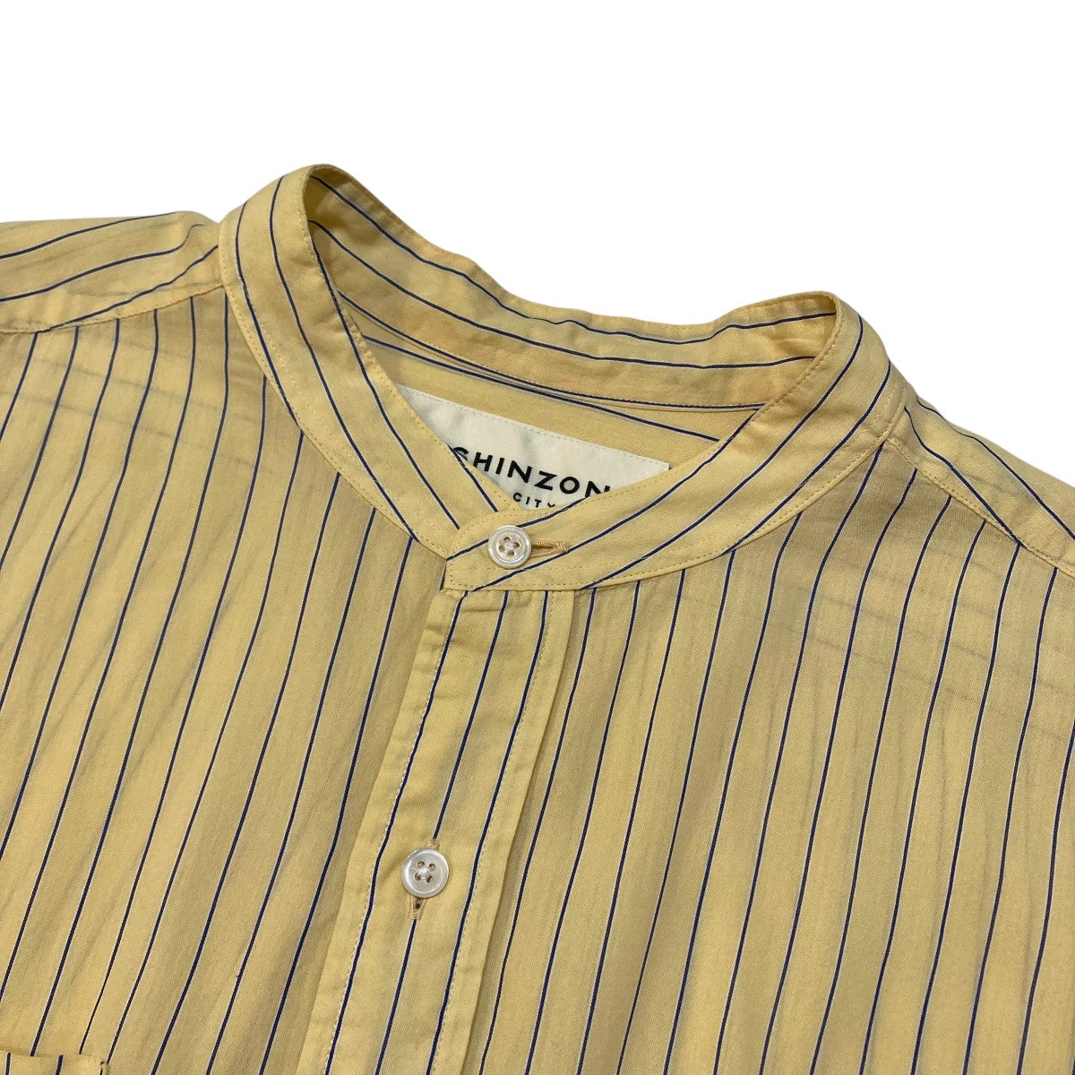 STAND COLLAR DADDY SHIRTバンドカラーシャツ25SMSBL08