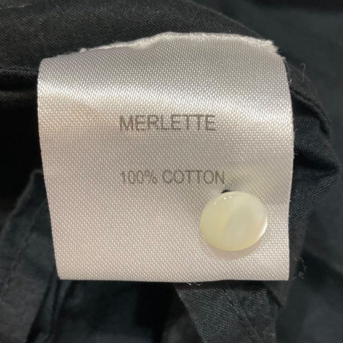 Merlette(マーレット) 長袖ワンピース ブラック サイズ XS｜【公式