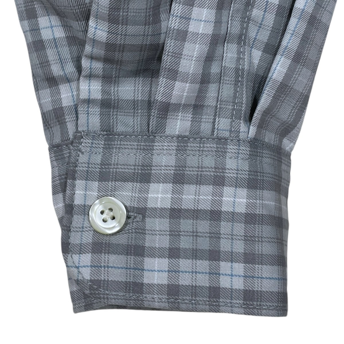 26SS チェック柄シャツ TECH SPORTS OPEN COLLAR SHIRT L／S GREN PLAID BE-82026