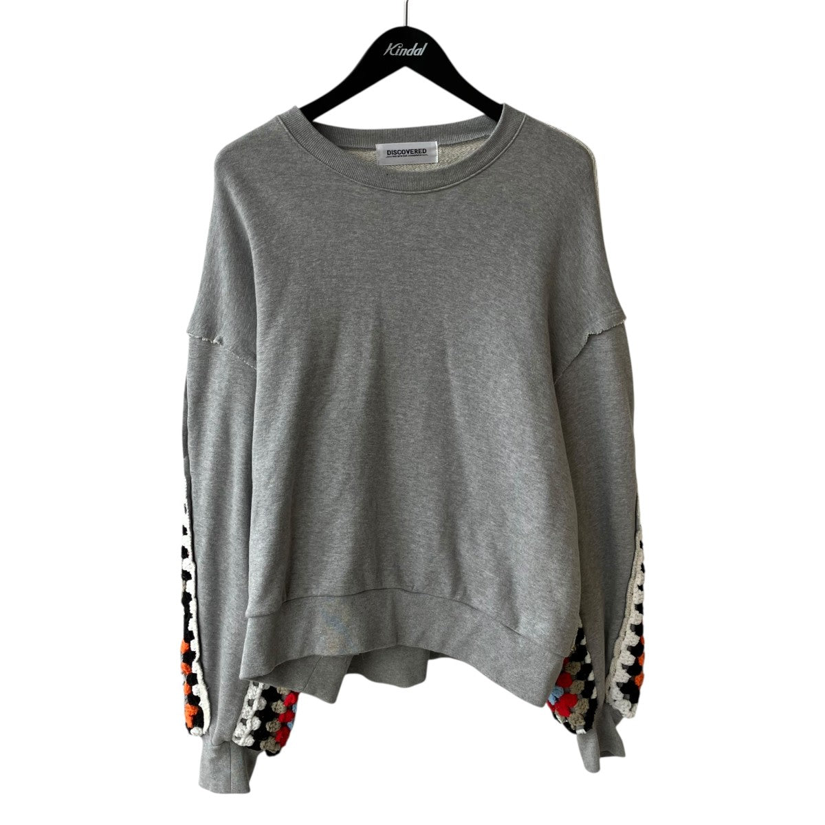 CROCHET SLEEVE SWEATトレーナーDC-AW24-CU-01